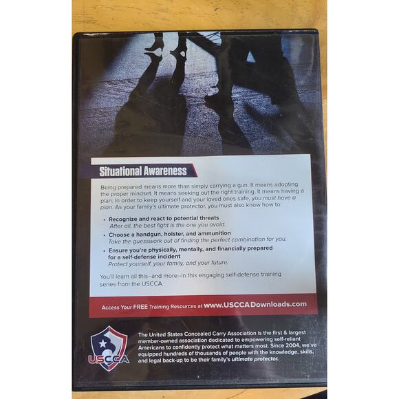 Situational Awareness DVD Self-defense Continuing Ed Series USCCA - Picture 2 of 2